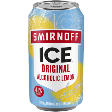 Smirnoff Ice Lemon 4.5% Can 375ml