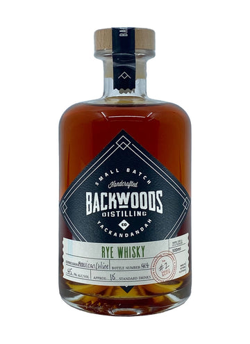 Backwoods Rye Whisky Batch #3 500ml