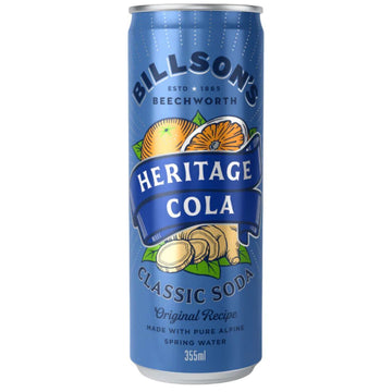 Billsons Heritage Cola SODA 355ml