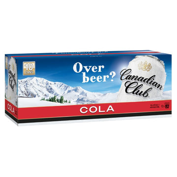 Canadian Club & Cola 10 Pack
