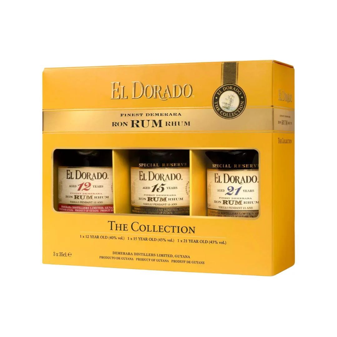 El Dorado Rum 3x 50ml Gift Pack