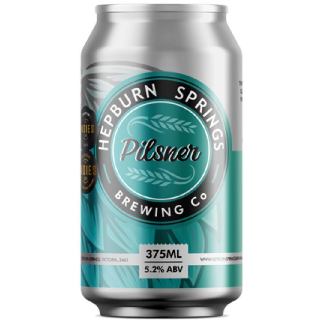 Hepburn Springs Pilsner Can 375ml