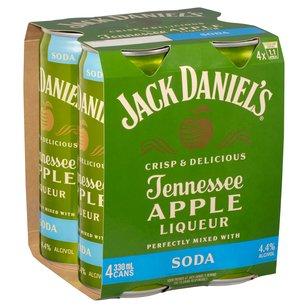 Jack Daniel Apple & Soda Can 330ml