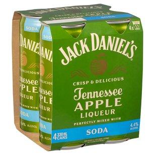 Jack Daniel Apple & Soda Can 330ml