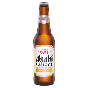 Asahi Fusions Lemon Yuzu 330ml