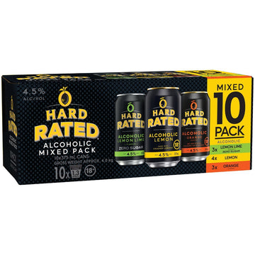 Hard Rated MIXED Can 375ml 10PK
