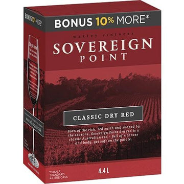 Sovereign Point Classic Dry Red 4 Ltr