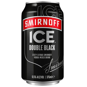 Smirnoff Double Black Can 375ml