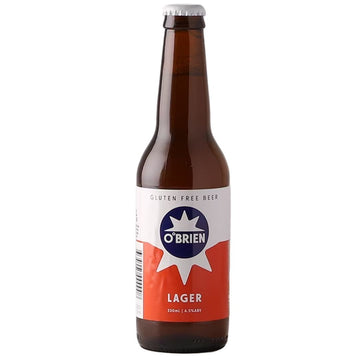 O'Brien Premium Lager Gluten Free 330ml