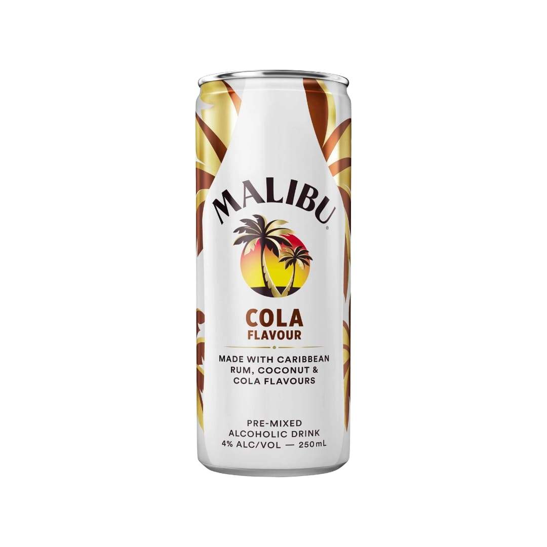 Malibu & Cola Can 250ml