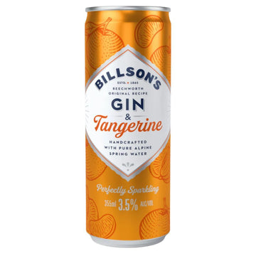 Billsons Gin & Tangerine 355ml