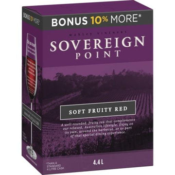 Sovereign Point Soft Fruity Red 4 Ltr