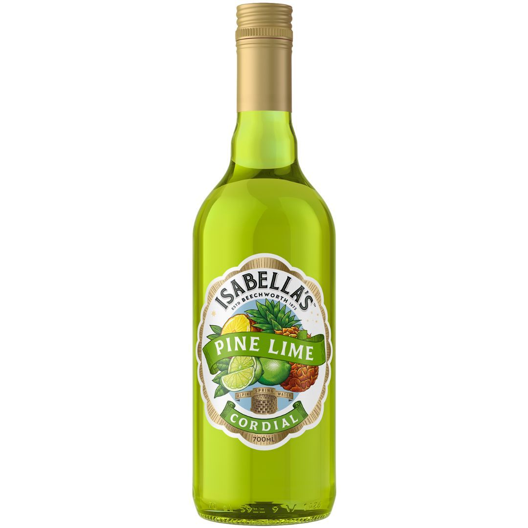Isabella's Pine Lime Cordial 700ml