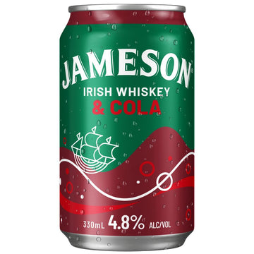 Jameson & Cola 4.8% Can 330ml