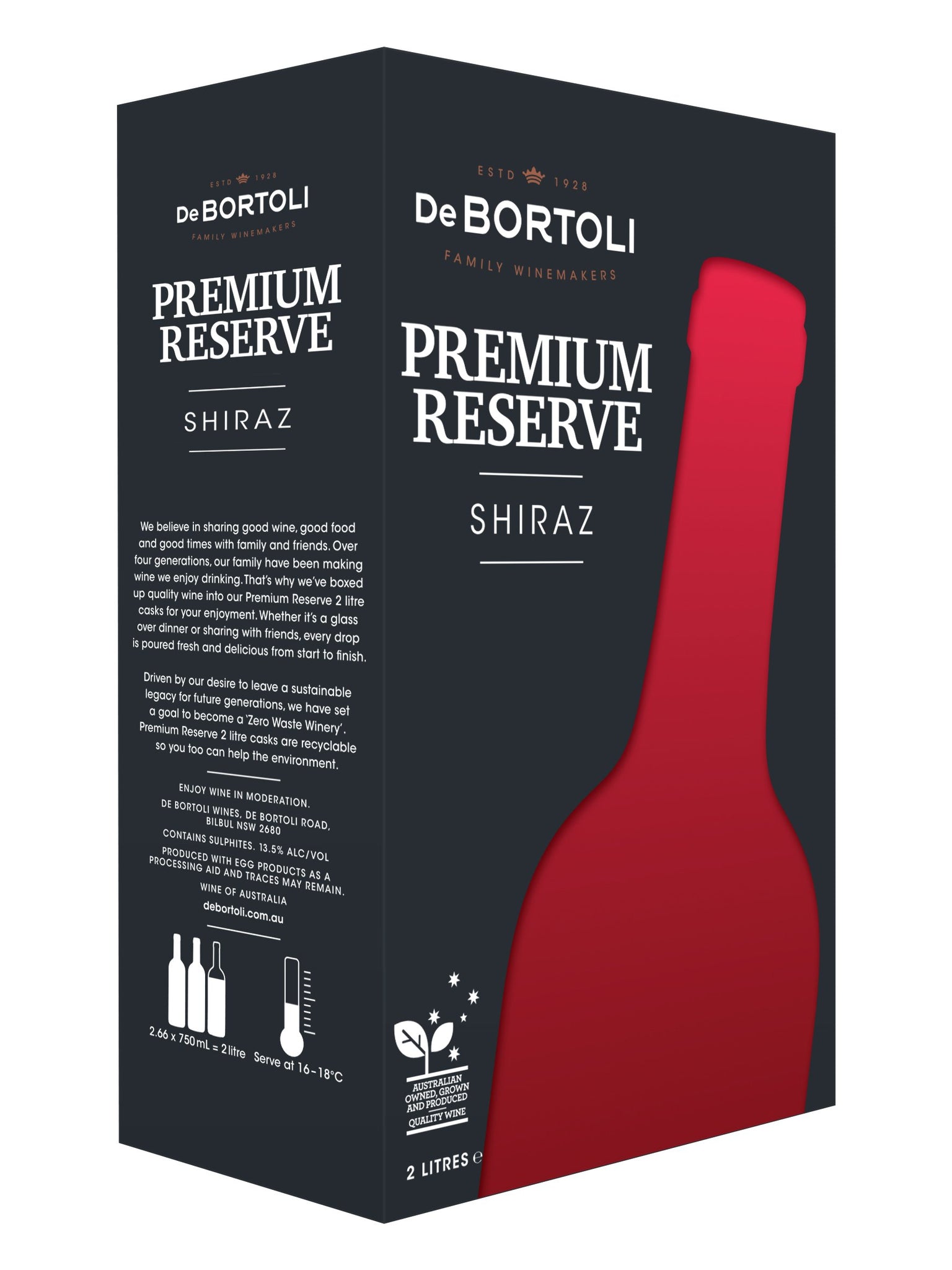 De Bortoli Prem Shiraz Cask 2L