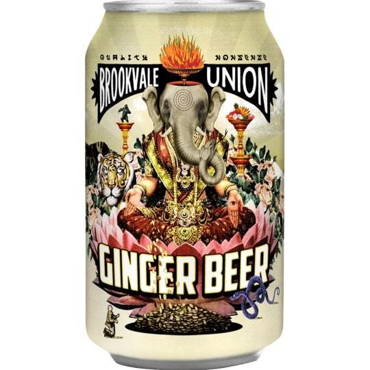 Brookvale Low Sugar Ginger Can 330ml