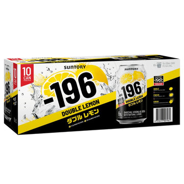 Suntory 196 Double Lemon 6% 330ml 10pk