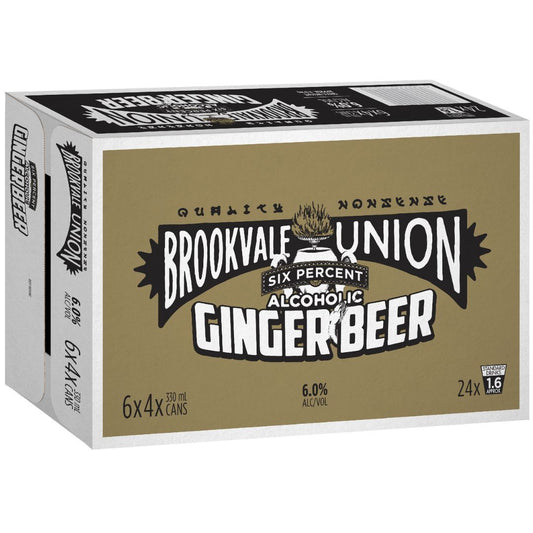 Brookvale Union Ginger Beer 6% 330ml