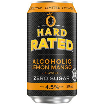 Hard Rated Zero Lemon Mango 375ml