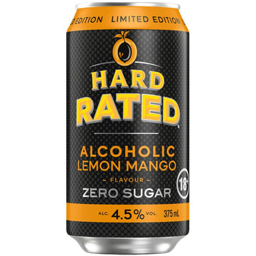 Hard Rated Zero Lemon Mango 375ml