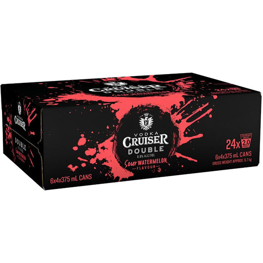 Cruiser Double Sour Watermelon 375ml