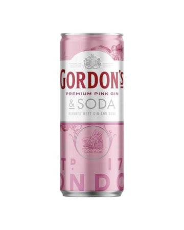 Gordons Pink Gin & Soda Can 250ml