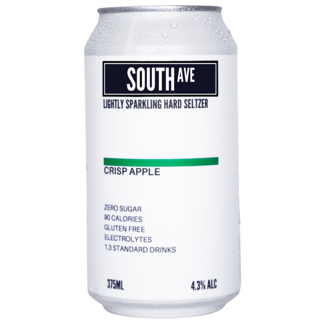 South Ave Crisp Apple Seltzer 375ml