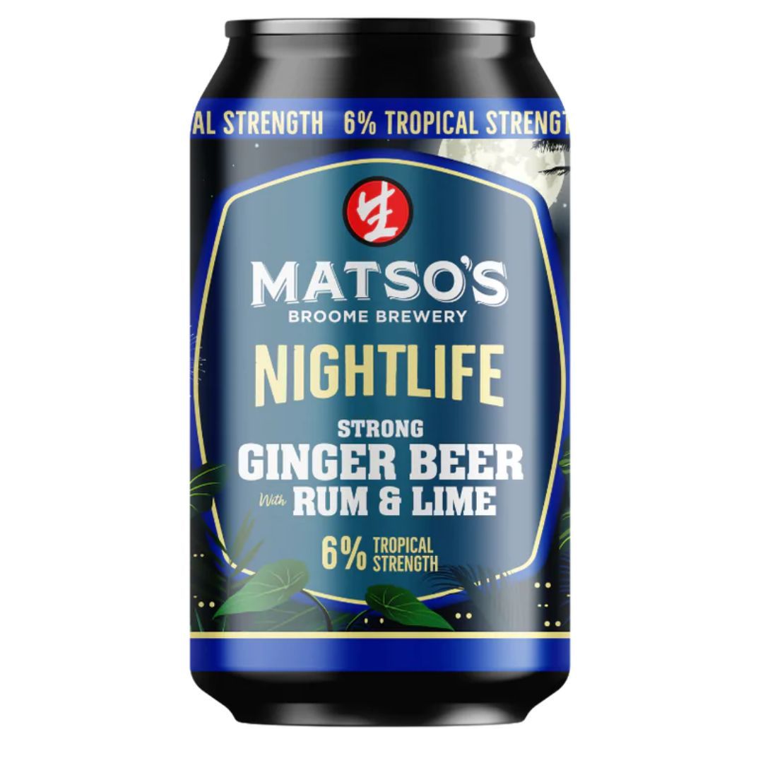 Matsos Nightlife Rum Lime 6% 330ml