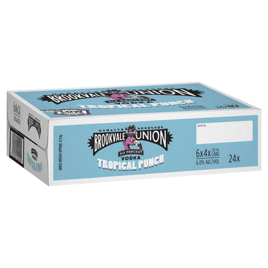 Brookvale Vodka Tropical Punch 330ml