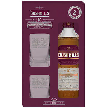 Bushmills 10yo Vino Dulce & 2 Glass 700m