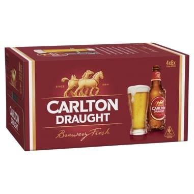Carlton Draught Stub 375ml