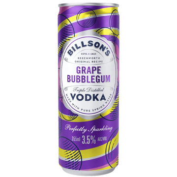 Billsons Vodka & Grape Burst 355ml