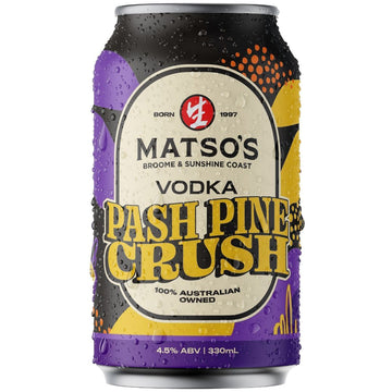 Matsos Vodka Pash Pine Crush 330ml
