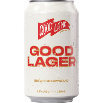 Good Land Good Lager Can 355ml
