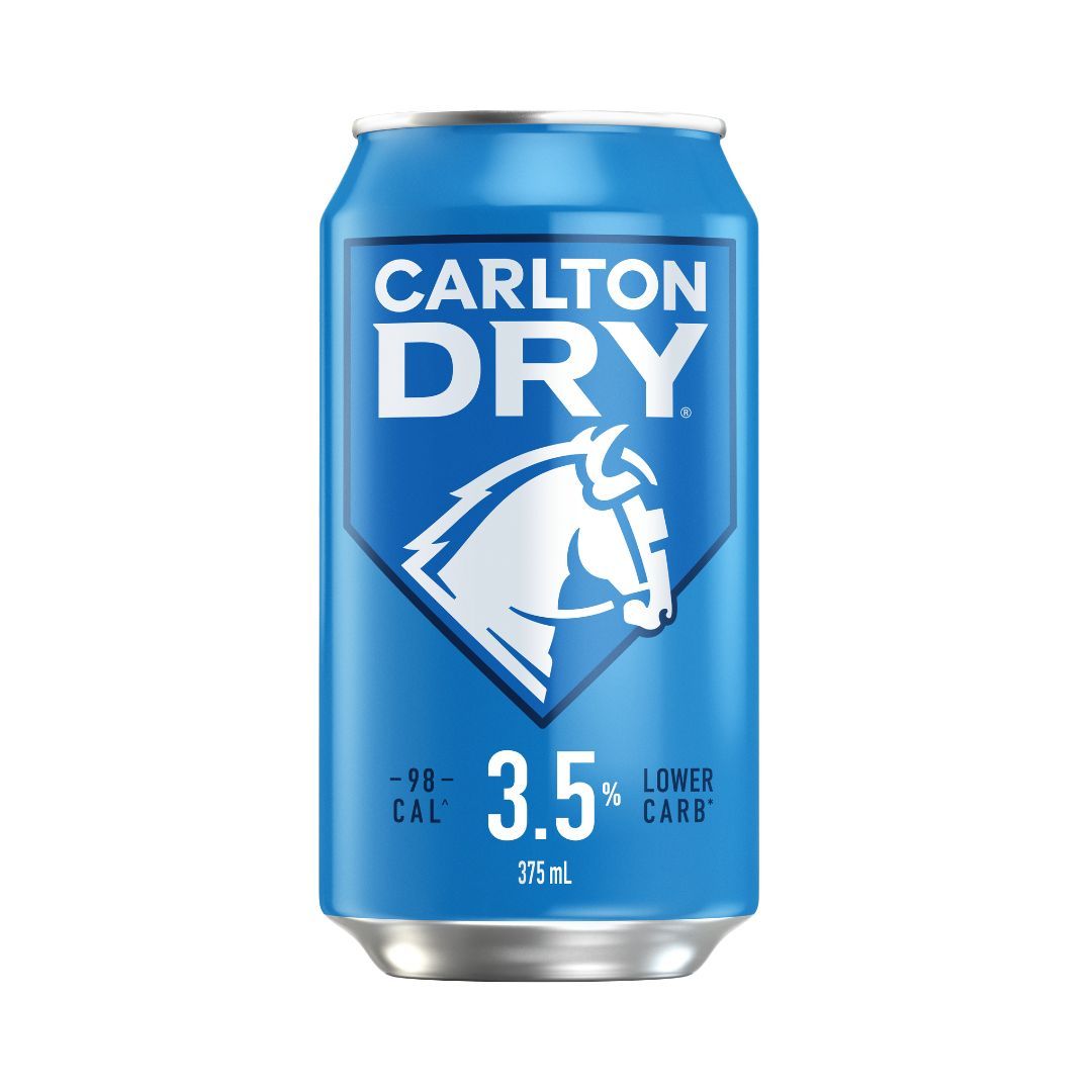 Carlton Dry Mid 3.5% Can 375ml