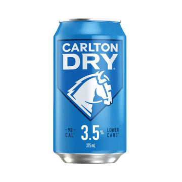 Carlton Dry Mid 3.5% Can 375ml