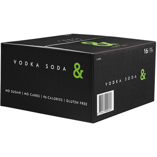 Ampersand Vodka Soda Pine Lime 6% 330ml