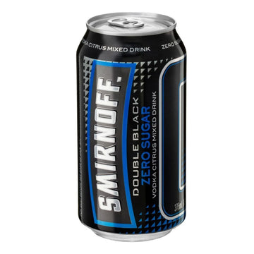 Smirnoff Double Black Zero 375ml