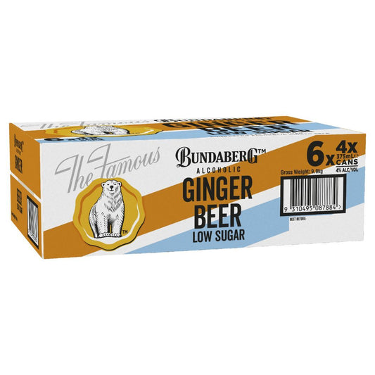 Bundaberg Low Sugar Ginger Beer 375ml