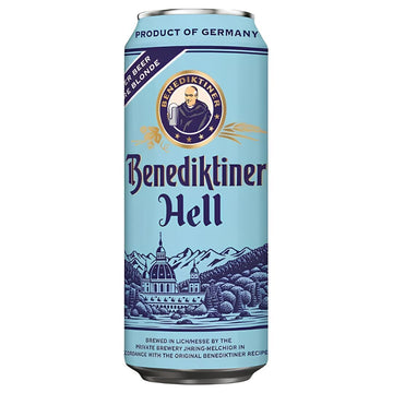 Benediktiner Hell Lager Can 500ml