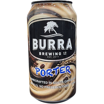 Burra Brewing Porter Can 375ml