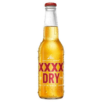 XXXX Dry Lager Stub 330ml